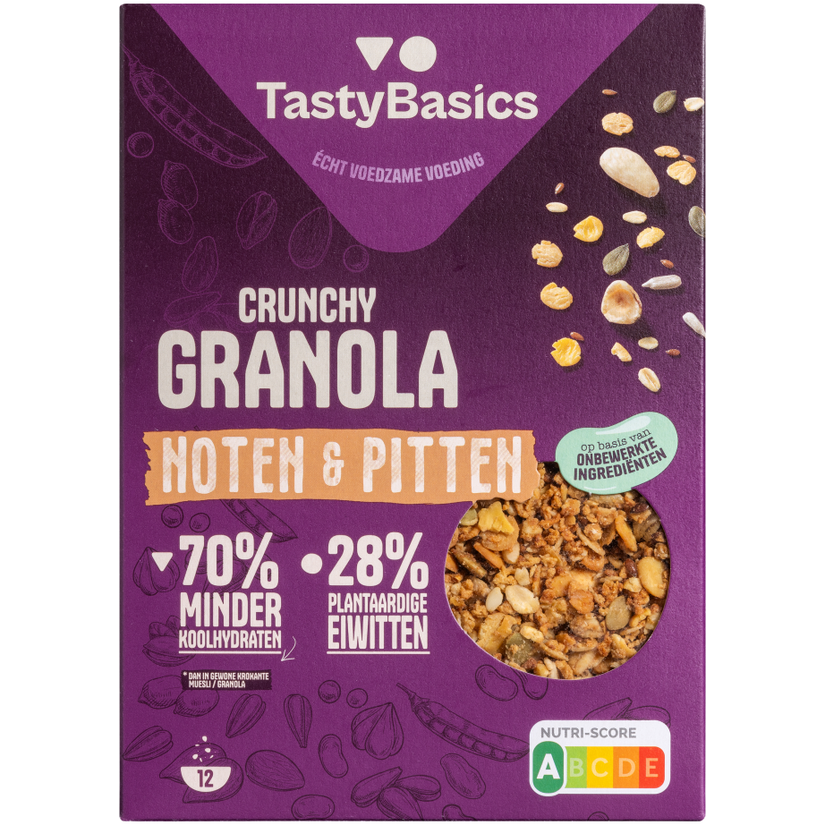 Tastybasics Granola Noten Pitten