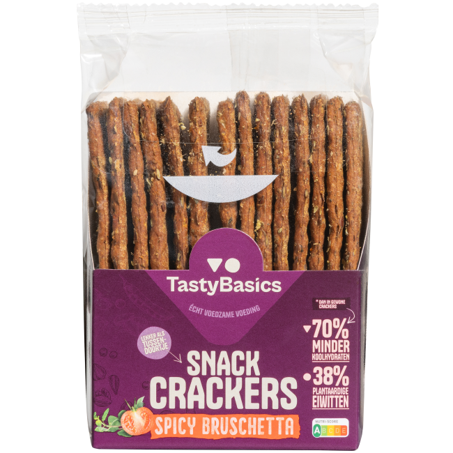 Snack Crackers Spicy Bruschetta